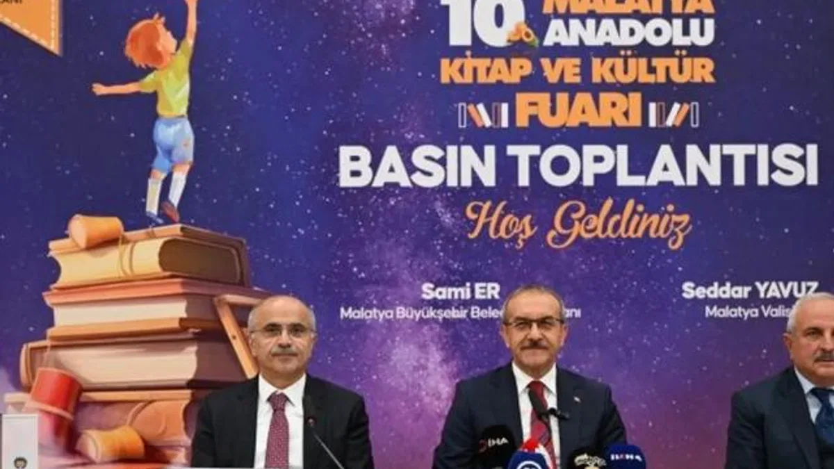 Malatya Anadolu Kitap Fuarı'na hazırlanıyor