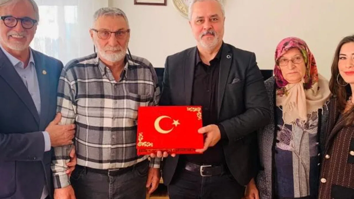 İzmit Derince'de Kıbrıs gazilerine anlamlı ziyaret