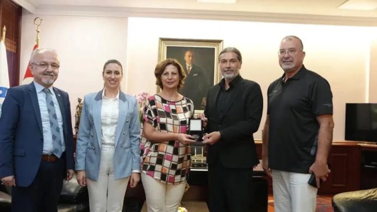 TMOK’tan Başkan Ünlüce’ye ziyaret
