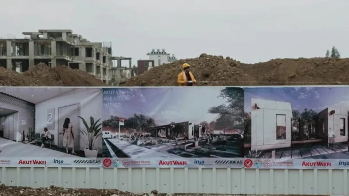 AKUT Vakfı'ndan Hatay'a 'sağlıklı' destek