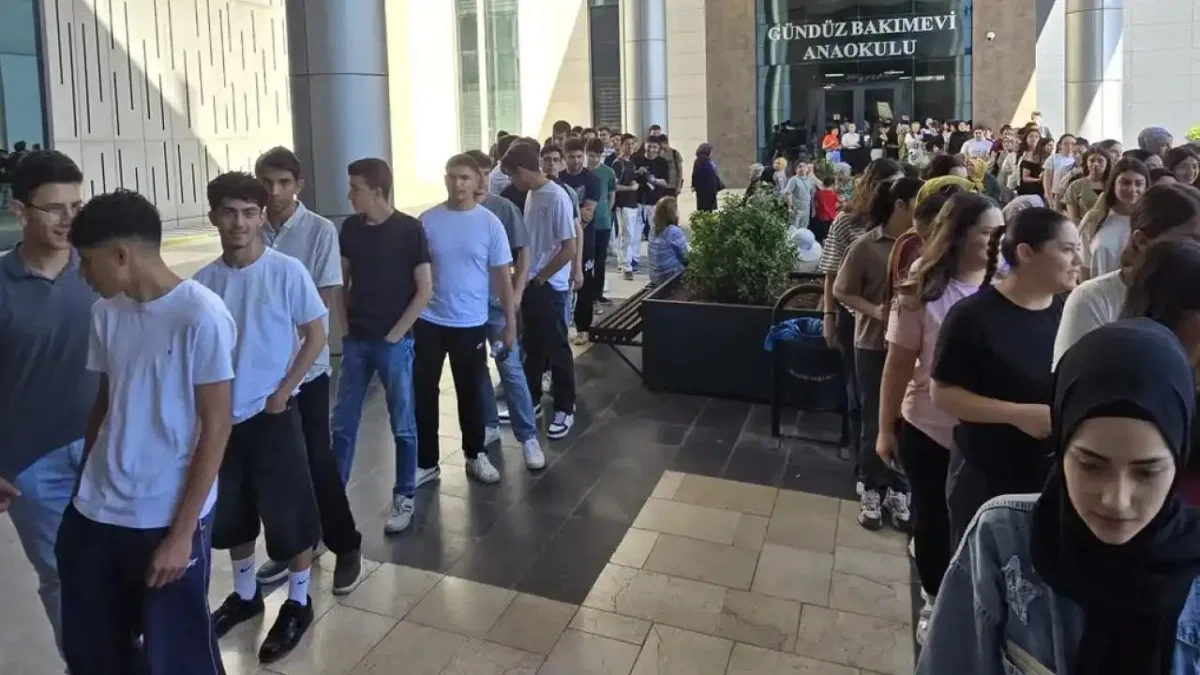 Gaziantep’te YKS tatbikatı yapıldı