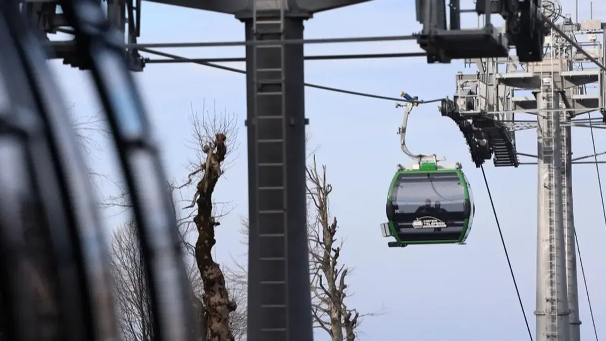 Kocaeli'de Kartepe Teleferik kış bakımına giriyor