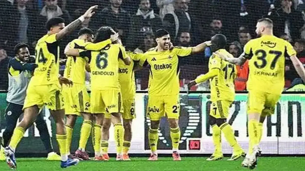 Trabzonspor 2-3 Fenerbahçe (Maç Sonucu)