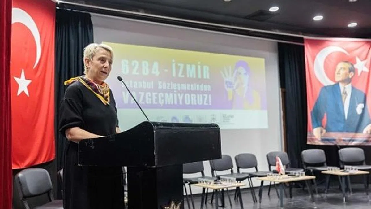 Konak'ta "6284-İzmir" buluşması: Cins kırıma varan bir tabloyla karşı karşıyayız