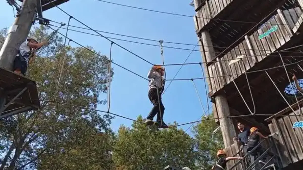 Sakarya MaceraPark’ta adrenalin dolu deneyim