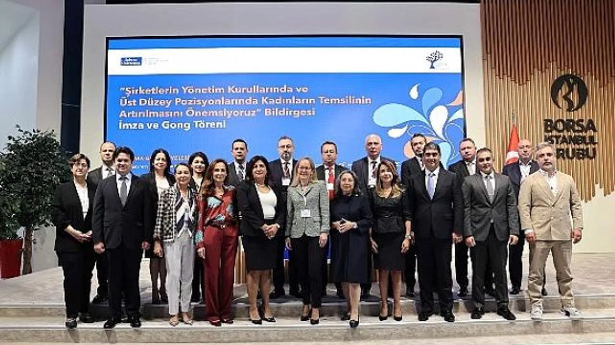 "Yüzde 30 Kulübü Türkiye" ve Yatırım Hizmetleri Sunan Kurumlardan, Yönetim Kurullarında Kadın Temsilinin Artırılmasına Güçlü Destek