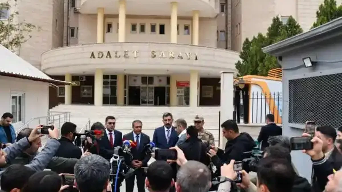 Şanlıurfa Adliyesi'nde patlama! 1 yaralı