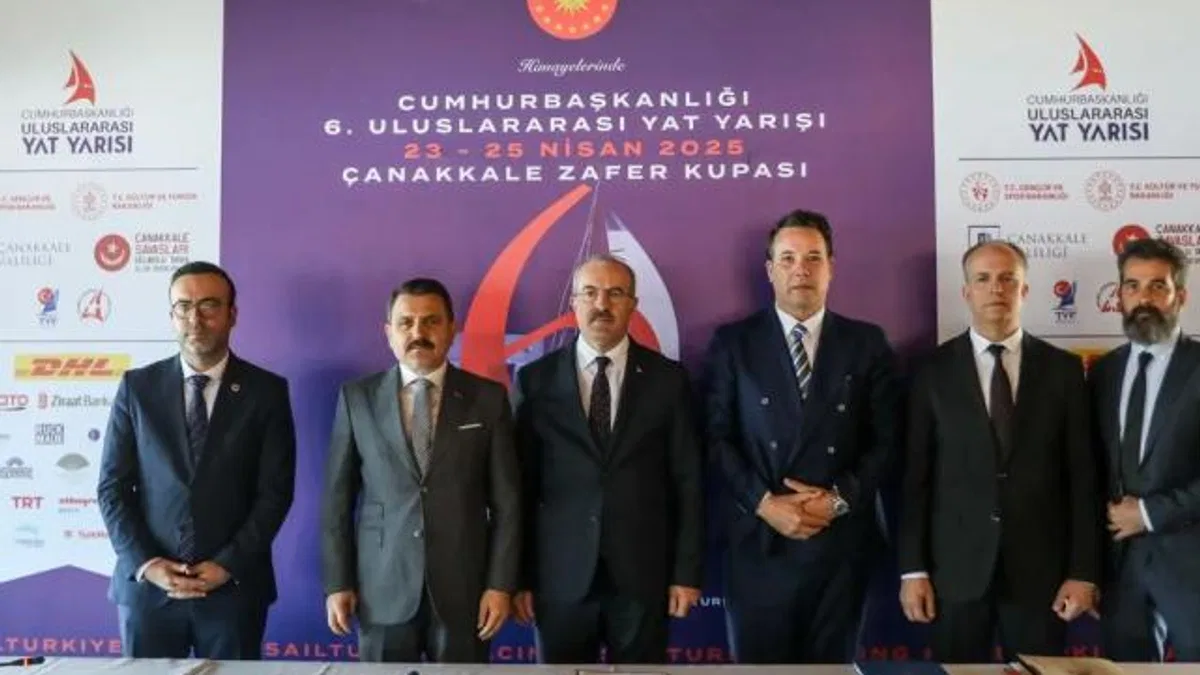 Cumhurbaşkanlığı 6. Uluslararası Yat Yarışları Çanakkale etabıyla başlıyor