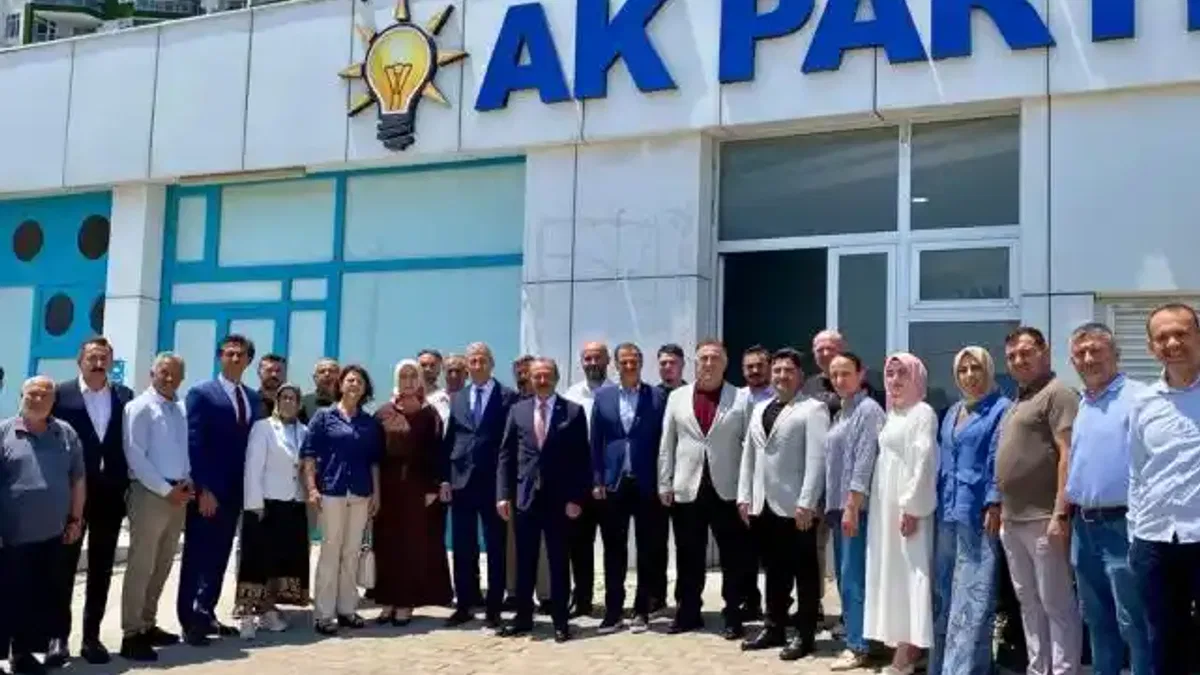 Denizli Milletvekili Şahin Tin'den Mudanya'da teşkilat çalışması