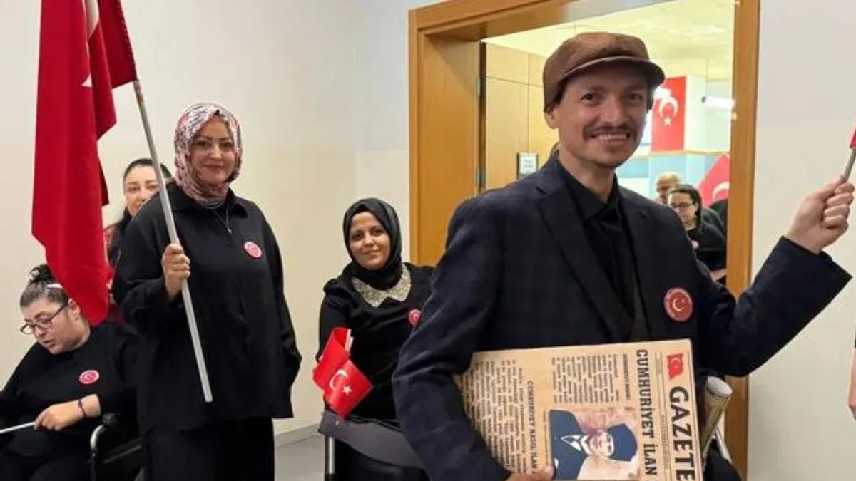 Sakarya'da özel bireylerin Cumhuriyet coşkusu