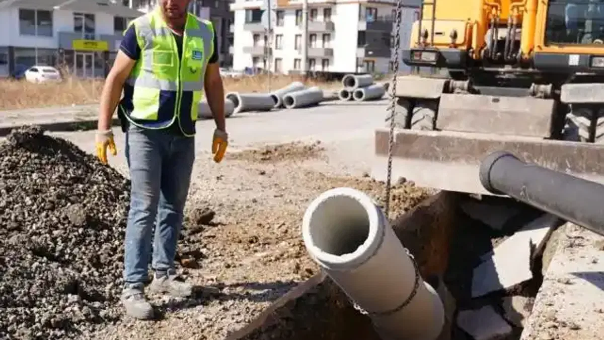 Kocaeli’de Çiftlik Mahallesi’nin altyapısı yenilendi