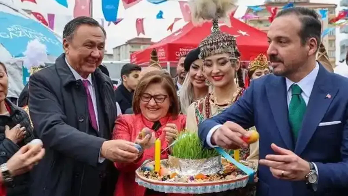 Gaziantep'te Nevruz coşkusu