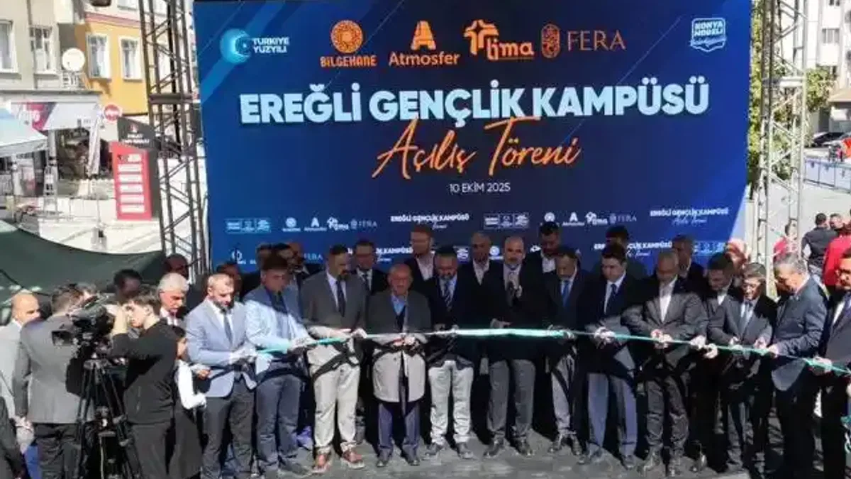 Konya Ereğli'de gençliğe yeni merkez