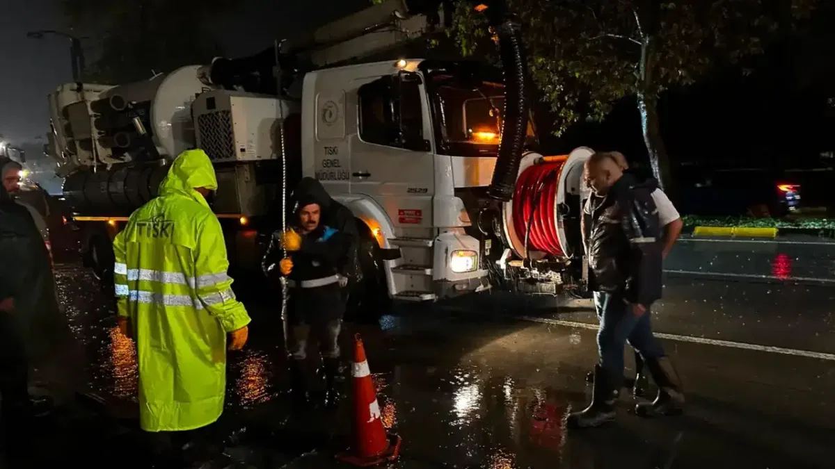 Trabzon'da kuvvetli yağışlar nedeniyle kriz masası oluşturuldu