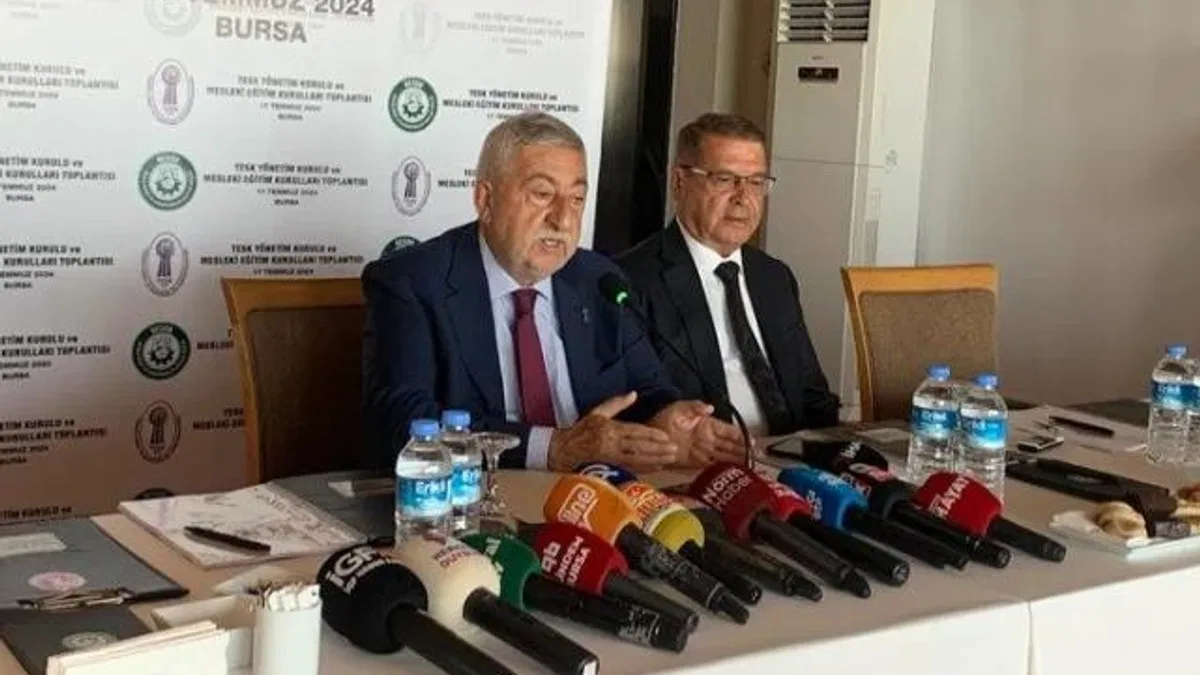 Bursa'da BESOB ve TESK yönetim kurulu toplandı