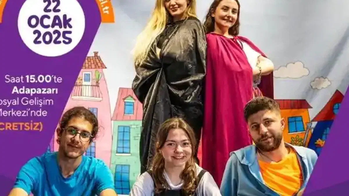 Sakarya'da 'Gizemli Bavul' ile tiyatro zamanı