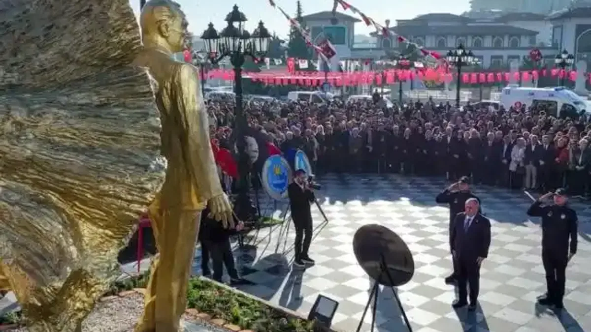 Ankara Keçiören'de Ata'ya özlem