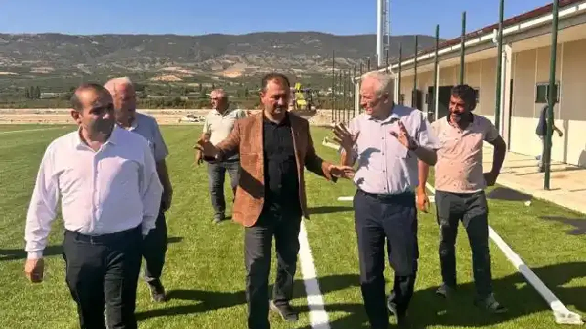 Tokat'a FIFA standartlarında saha ve uluslararası atletizm pisti müjdesi