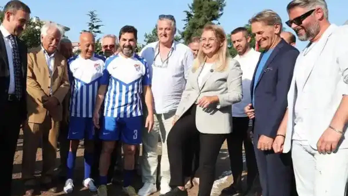 Türk futboluna yıldızlar yetiştiren yüce spor’un tesisi yenilendi