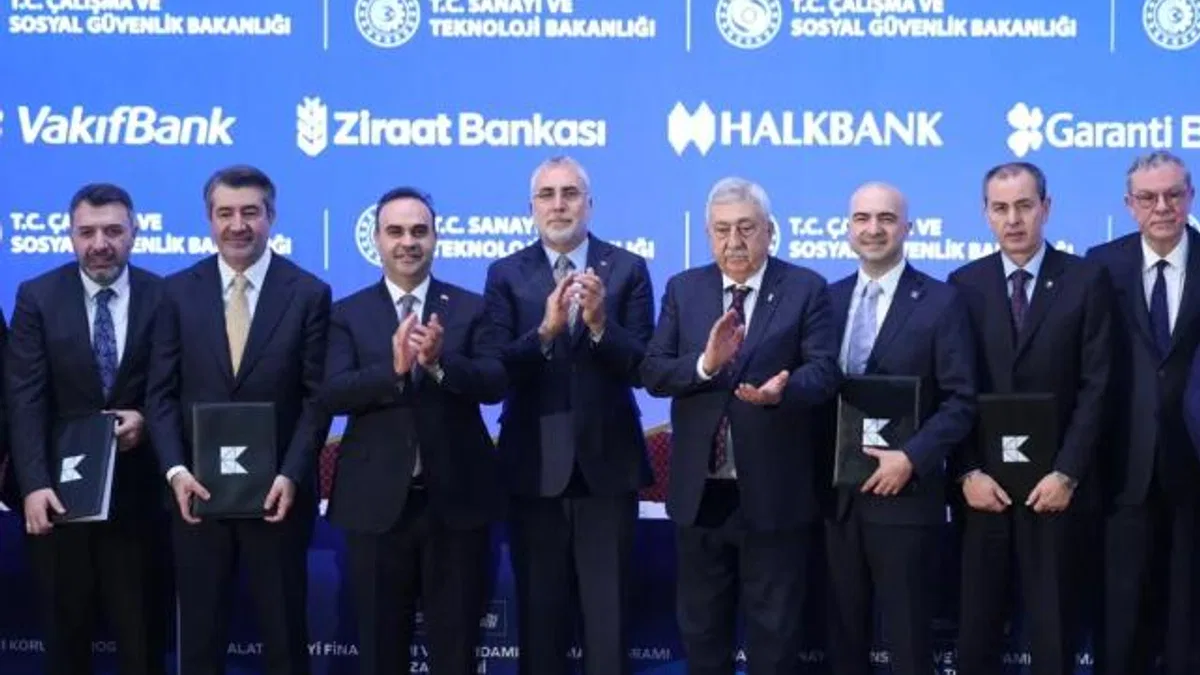 İmalat sanayine 51 milyar TL'lik destek... 1,1 milyon istihdam korunacak