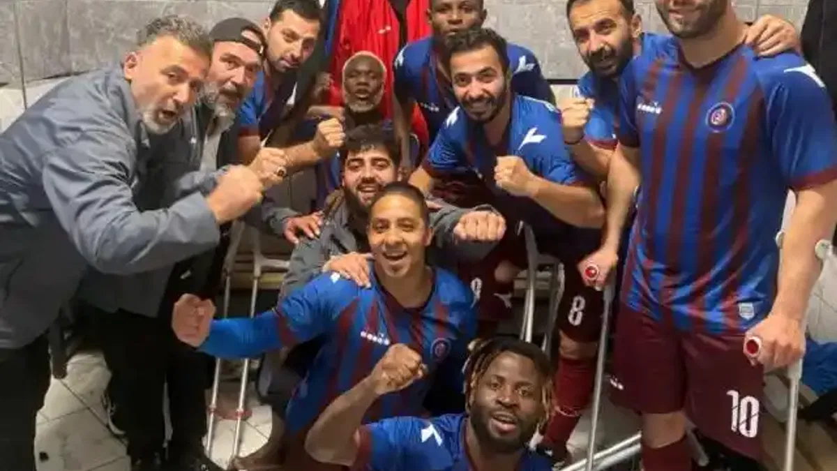 Trabzon Ampute Futbol Takımı sahasında galip