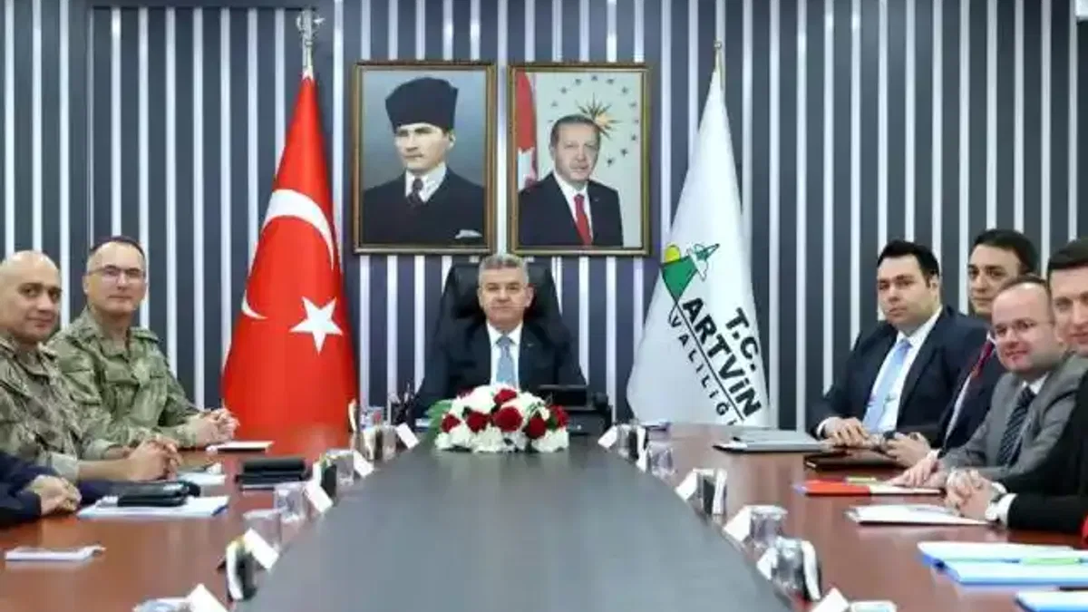 Artvin'de Güvenlik Kurulu toplandı