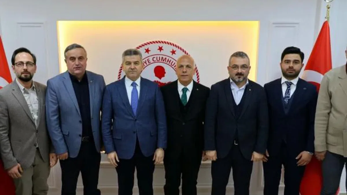 Artvin Ticaret Borsası'ndan Vali Ergün'e ziyaret