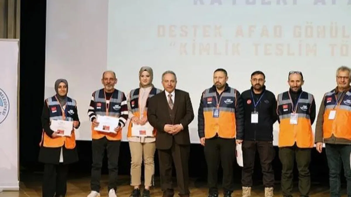 Kayseri Talas afetlere hazırlıklı