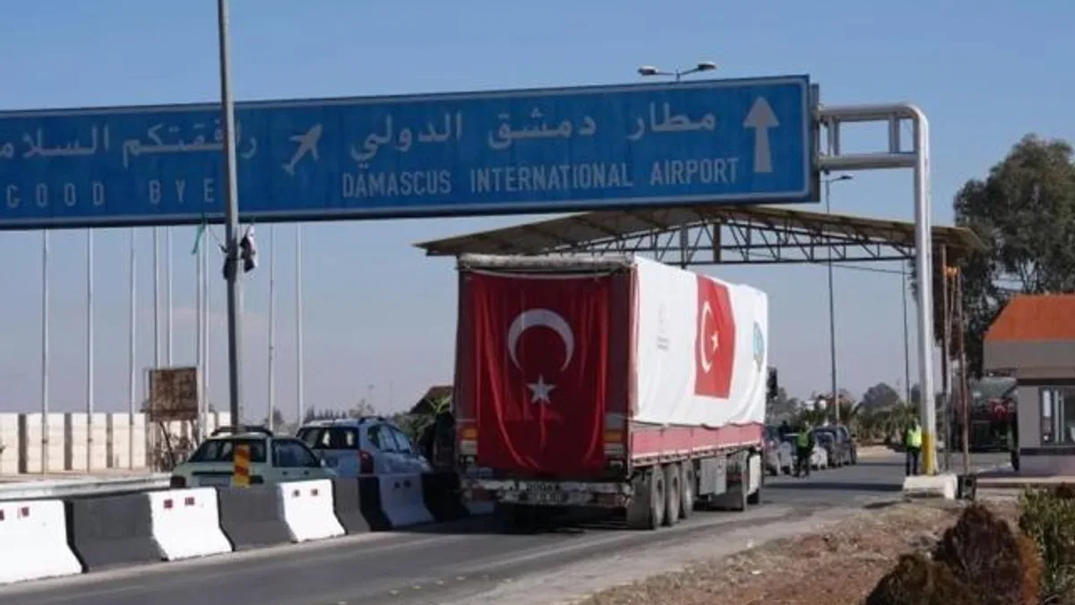Şam Havalimanı yenileniyor... İki adet yerli üretim ARFF aracı Suriye'ye gönderildi