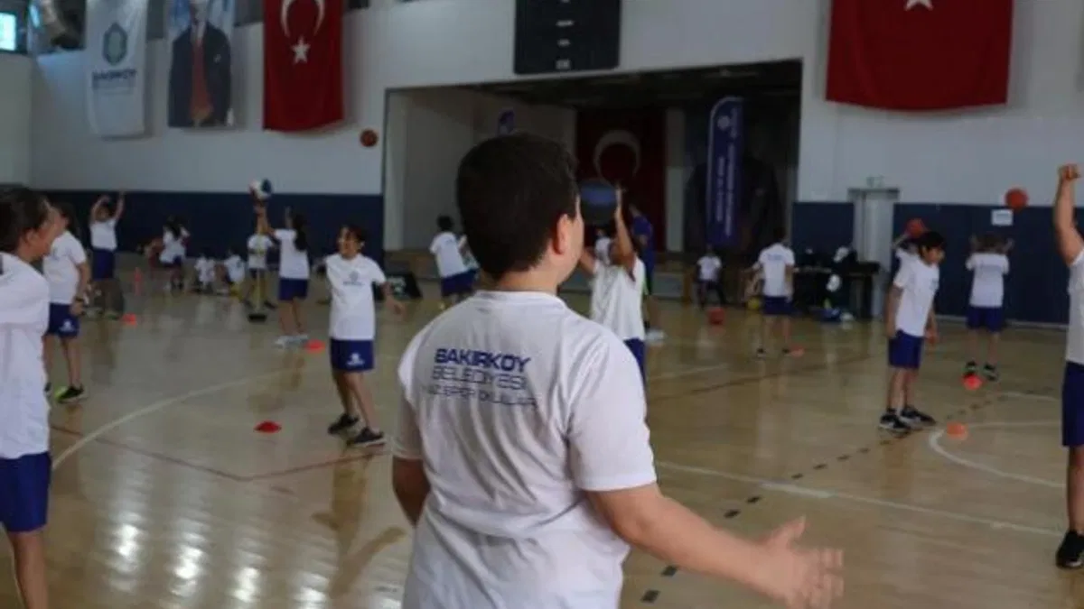 Bakırköylü çocuklar yaz boyunca spora doyacak!