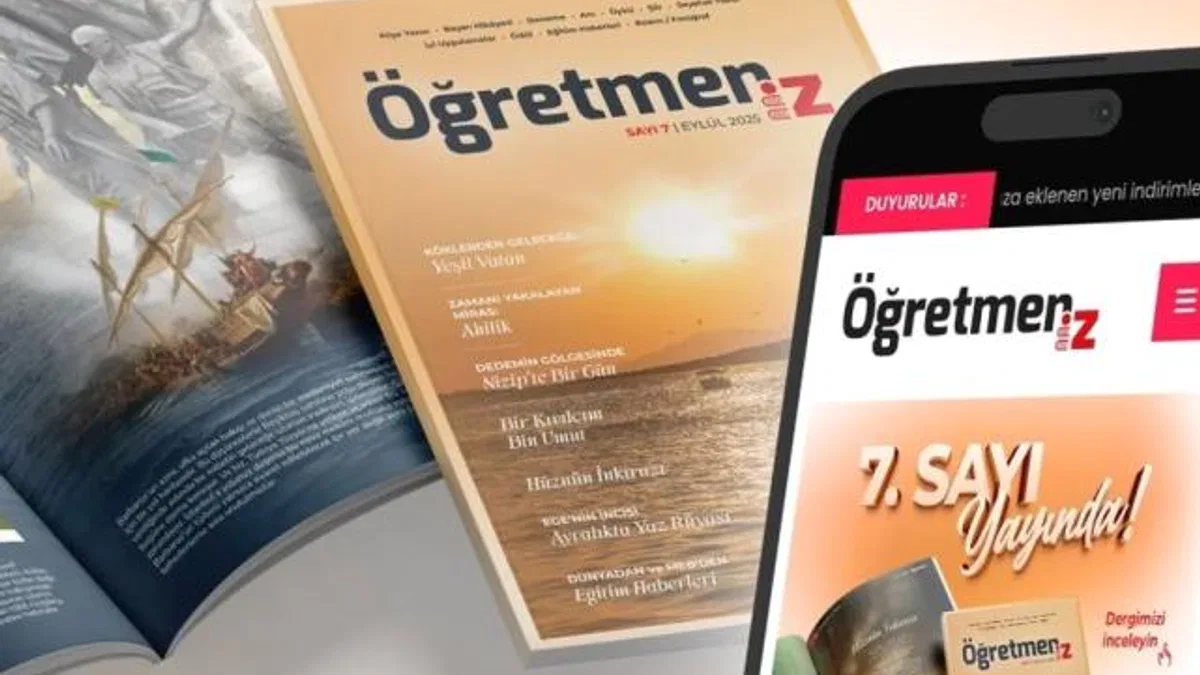 MEB, 'ÖğretmenİZ'in yeni sayısını yayımladı