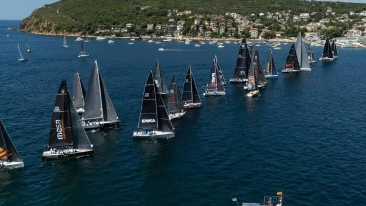 TAYK Slam-Eker Olympos Regatta Yelken Yarışları sürüyor
