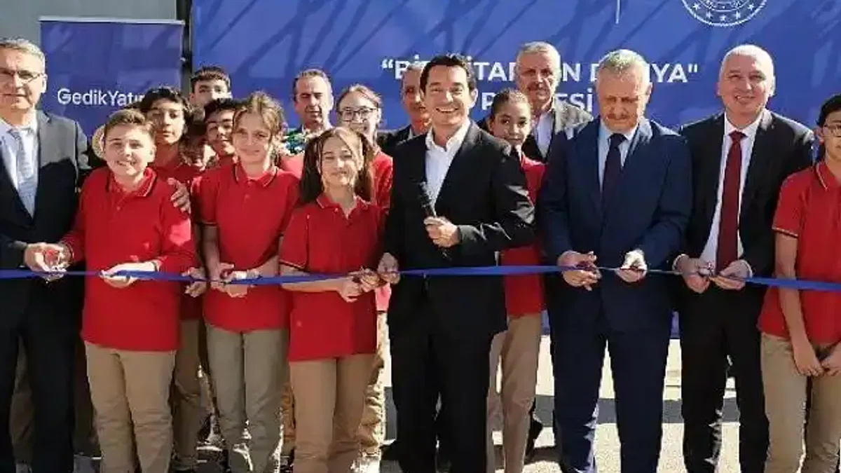 Gedik Yatırım'ın dördüncü kütüphanesi Safranbolu'da öğrencilerle buluştu
