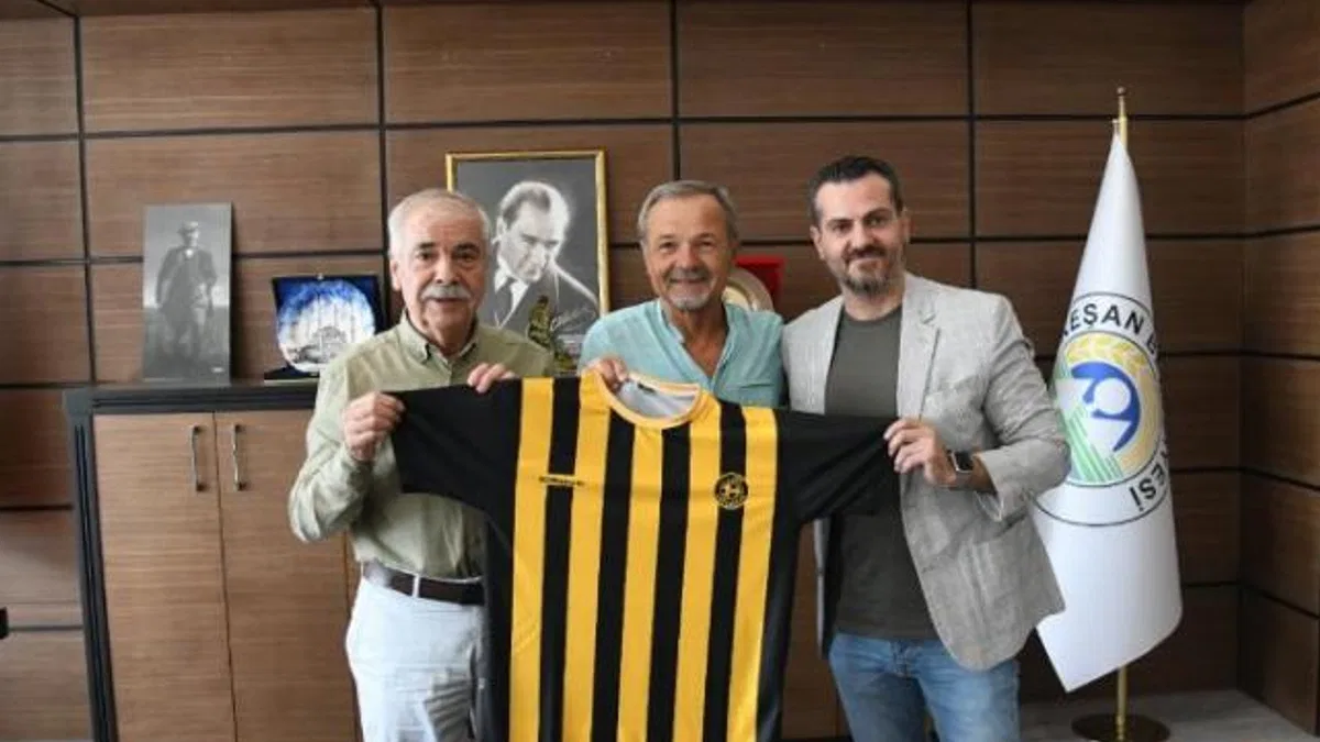 Keşanspor başkan adayı  Şeref Aldanmaz,  Mehmet Özcan’ı ziyaret etti