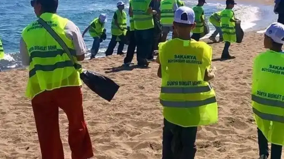 İsveç’teki ‘plogging’ akımı Karasu Sahili'nde