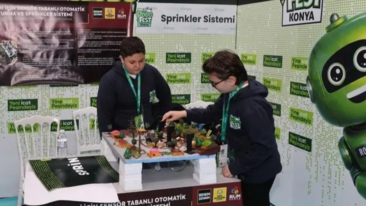 Konya’da ROBOFEST heyecanı... 917 robot yarışıyor