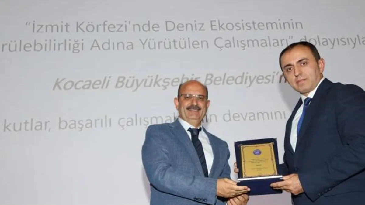 Kocaeli'nin çevre projeleri bir kez daha tescillendi