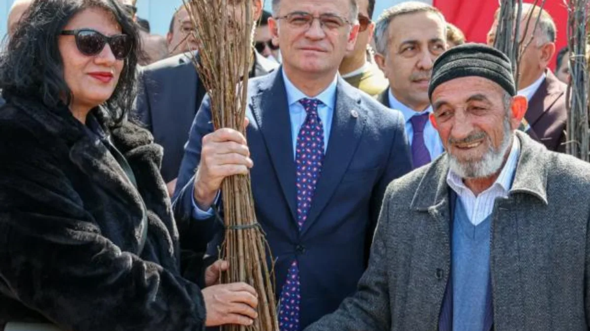 Van'da hedef 5 milyon meyve fidanı