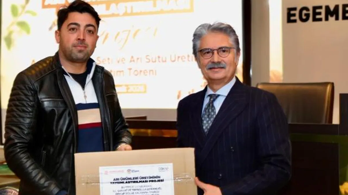 Arı yetiştiricilerine üretim seti desteği