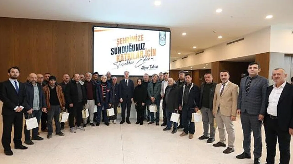 İnegöl Belediyesi'nden Emekli Olan Personellere Vefa