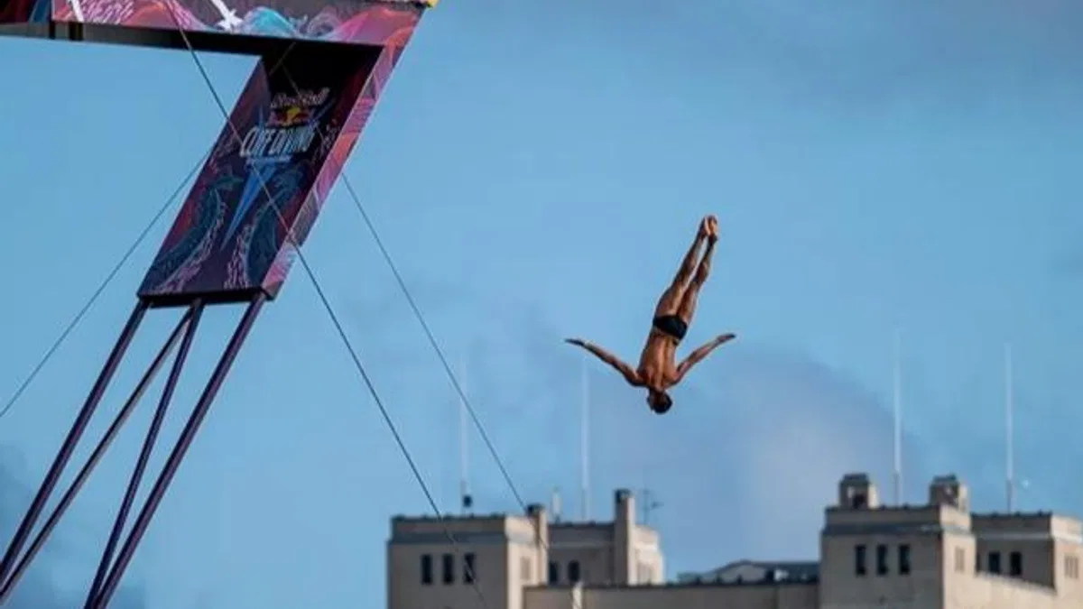 Red Bull Cliff Diving Norveçte kazanan Iffland ve Lichtenstein oldu