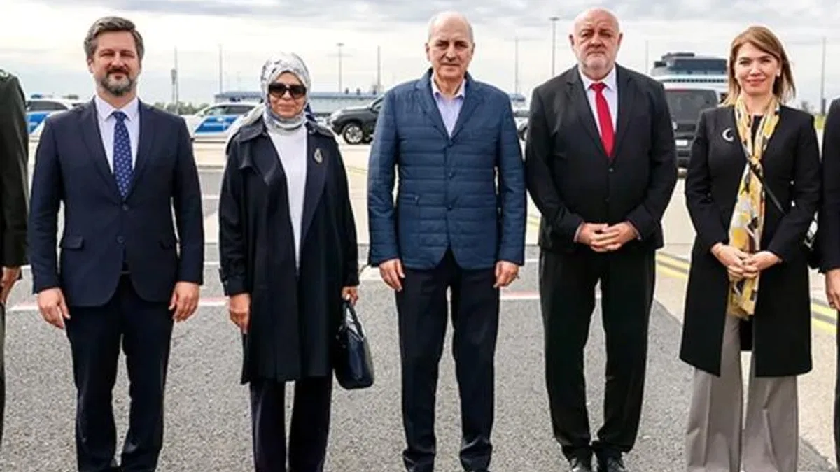 TBMM Başkanı Numan Kurtulmuş Macaristan'da