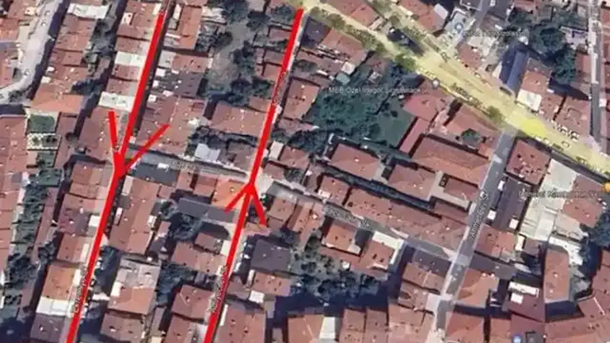Bursa İnegöl'de iki sokakta tek yön uygulaması başladı
