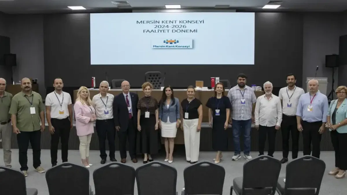 Mersin Kent Konseyi’nde yeni dönem
