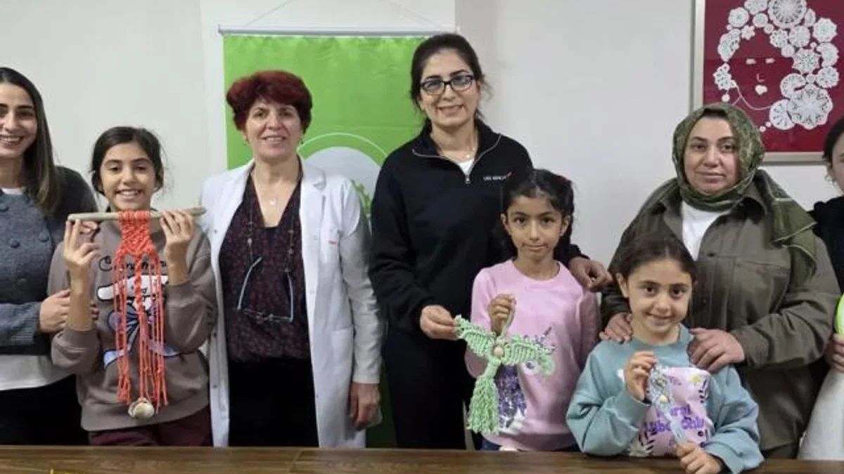 Sakarya'da ara tatil atölyelerle renklendi