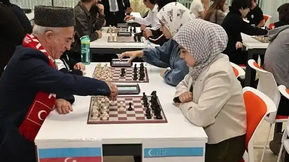 Türk dünyası satrançta buluştu