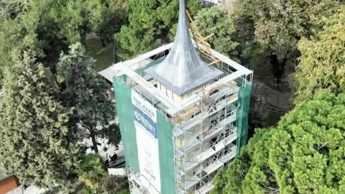 Kocaeli Büyükşehir'den tarihi kuleye dokunuş