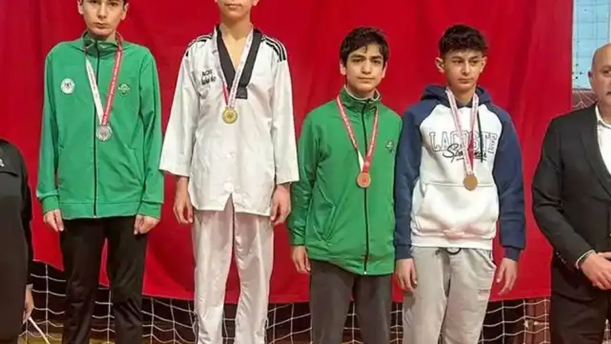 Konya Meram’ın yıldızlarından altı madalya birden