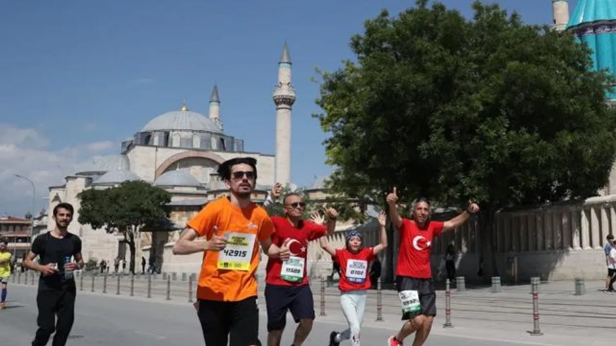 Konya'da 'Uluslararası Yarı Maraton' hazırlığı