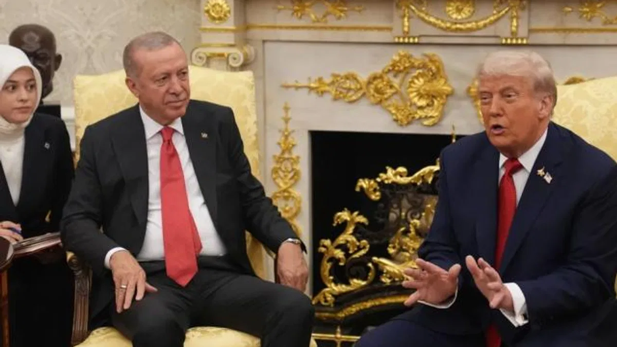 Oval Ofis'te beklenen görüşme gerçekleşti... Trump'tan Erdoğan'a 'lider' övgüsü